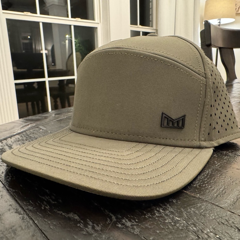 Olive Green Perforated Cap